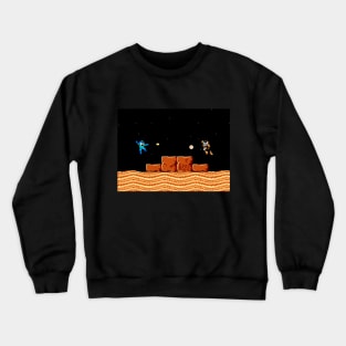 Mega Man vs Pharaoh Man Hard Mode Crewneck Sweatshirt